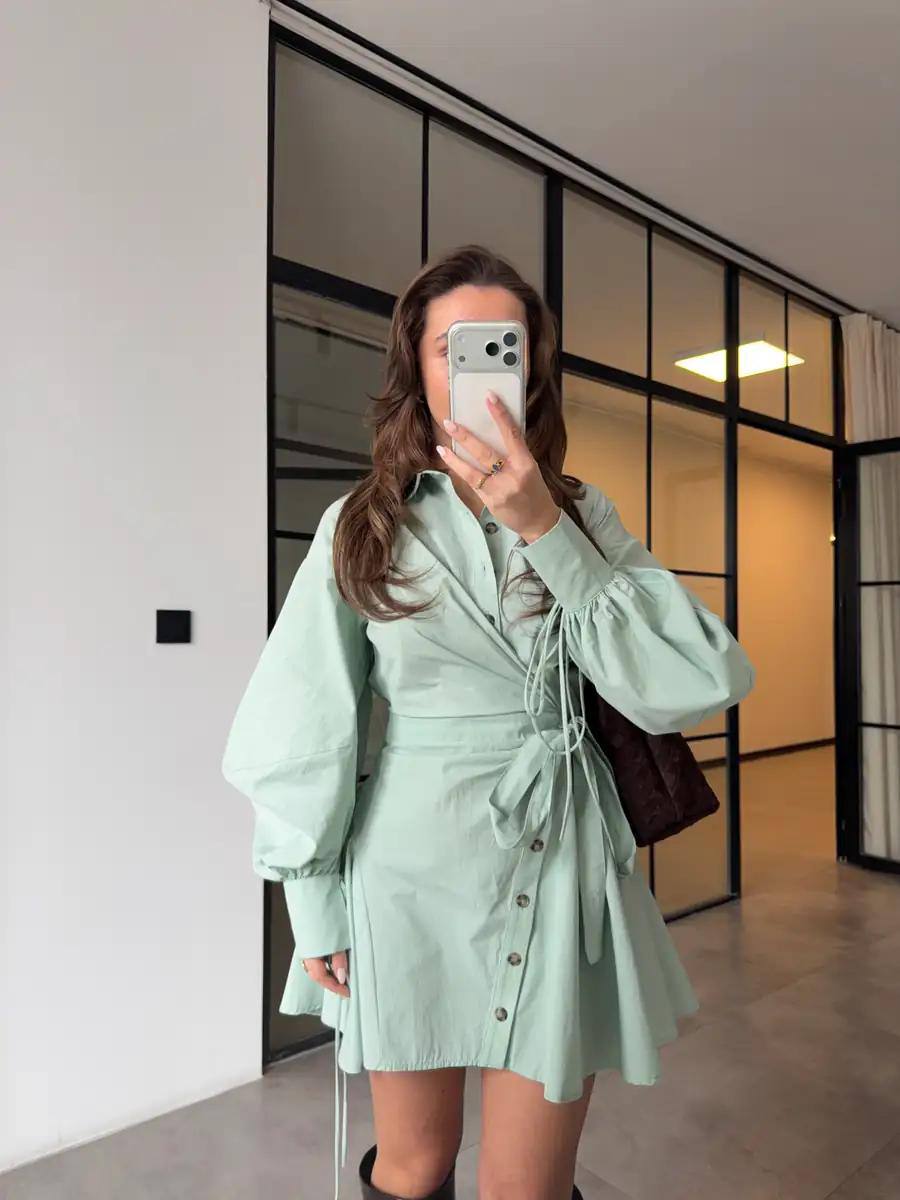 «Minty fresh and ready for anything. 🌿✨»Dresses