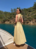 Sun-kissed elegance
Our stunning yellow maxi dress is now available in stock
• Sizes available: S / M / L